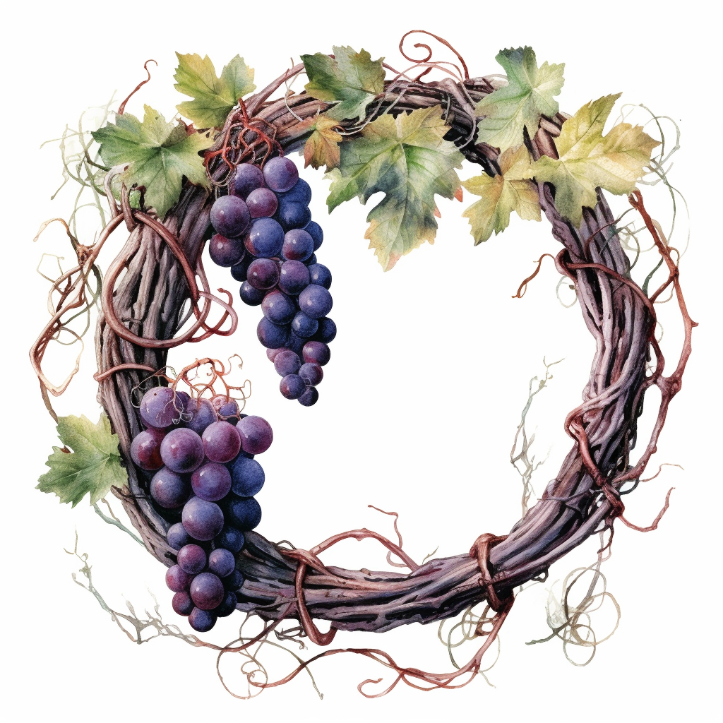 grapevine clipart