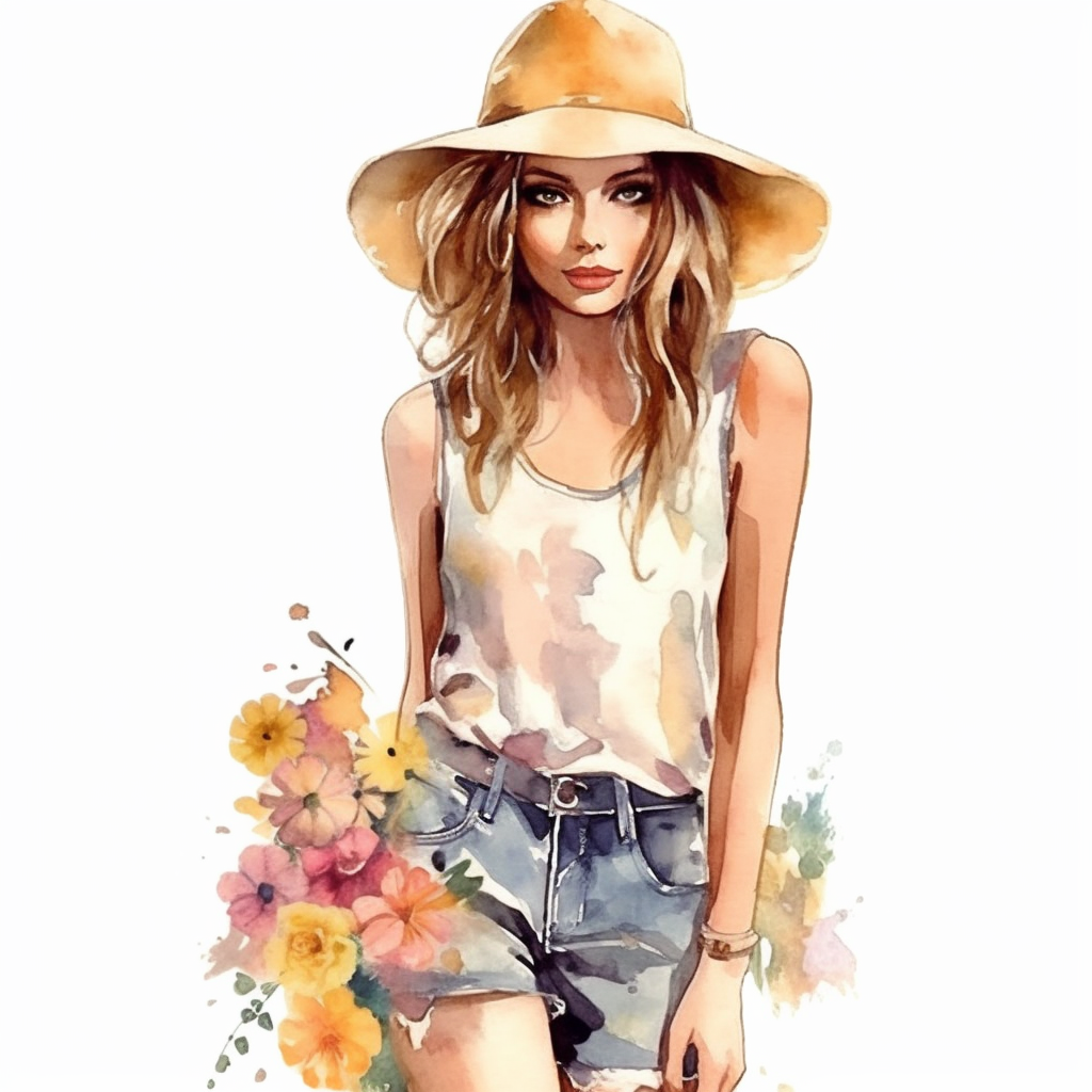 country flowers cliparts