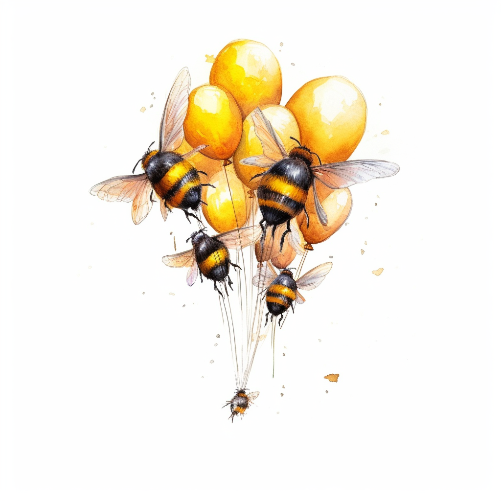 bumble bee clipart