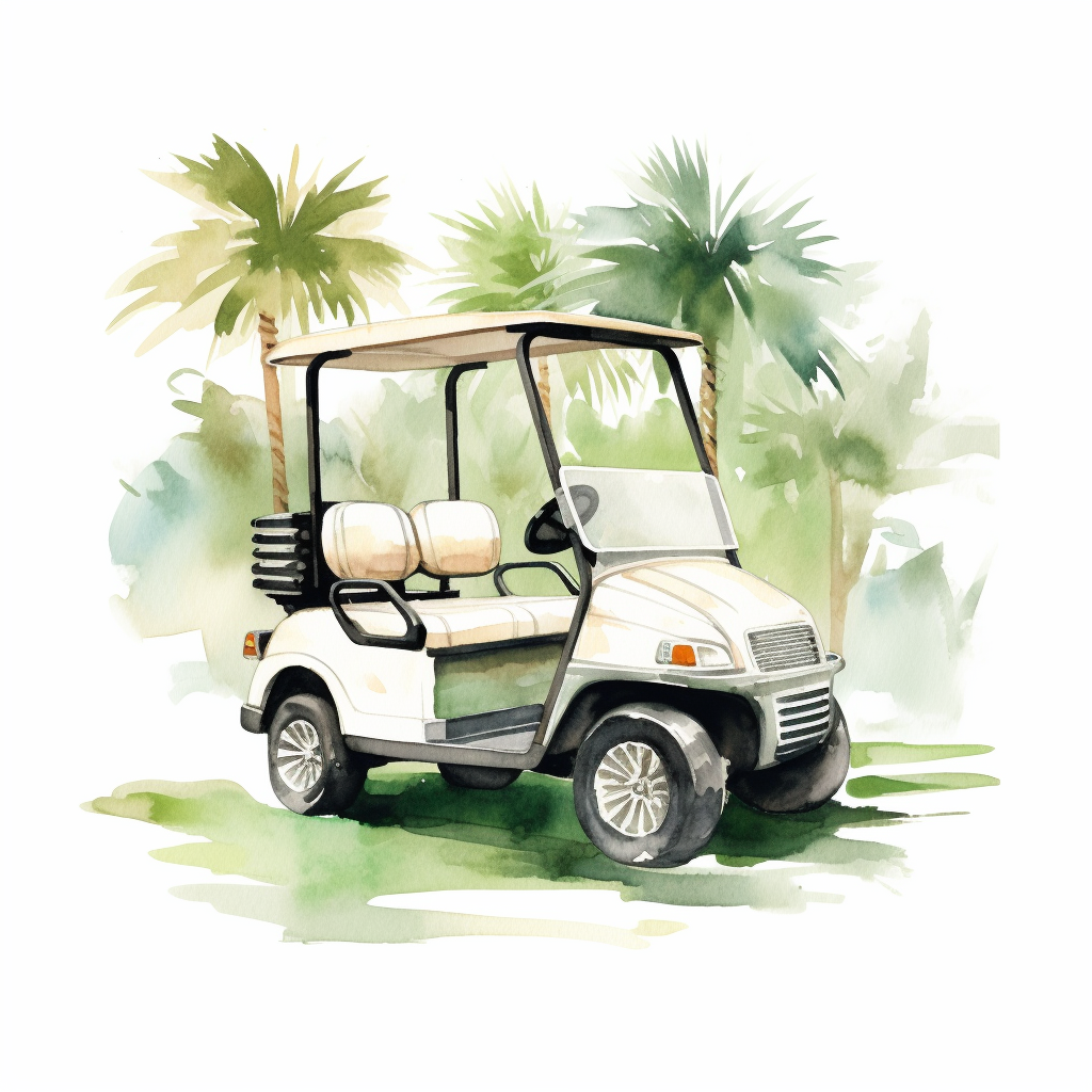 golfing cliparts