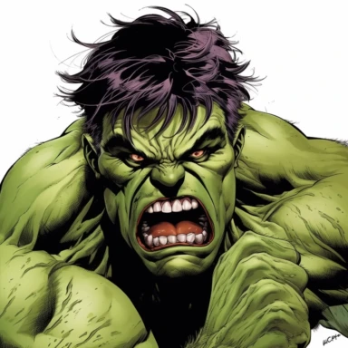 hulk clipart by John Buscema