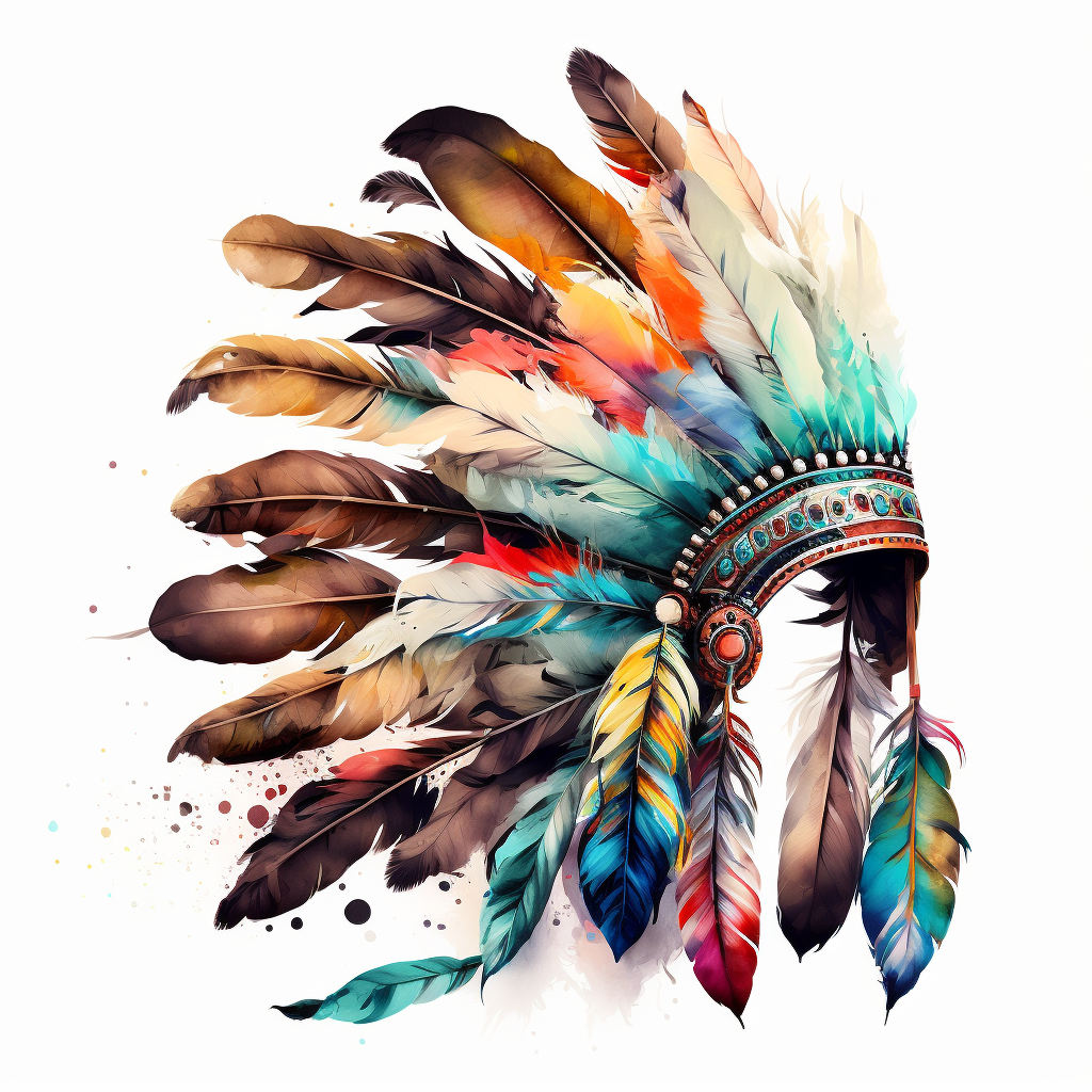 native americans clipart