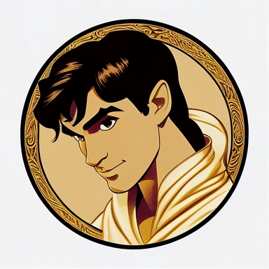 disney aladdin prince, golden circle clipart