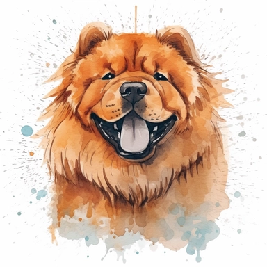 chow chow clipart, original hand drawing, watercolor, understated and flawless for t shirt and cup printing, happy cute smily Basset Hound , transparent background, realistic painting, portrait without writing , style of the artwork, mood of the aartwork, vector, contour , white background, 8K quality, ultra detailed , without signature and without meaningless lines, clipart, white background, High Quality, no writting background, no writting, ultra detailed, no symbol, without logo and emblem