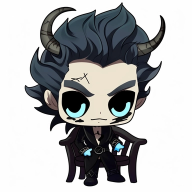 hades cute chibi clipart