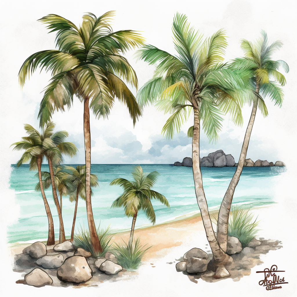 landscape drawing cliparts