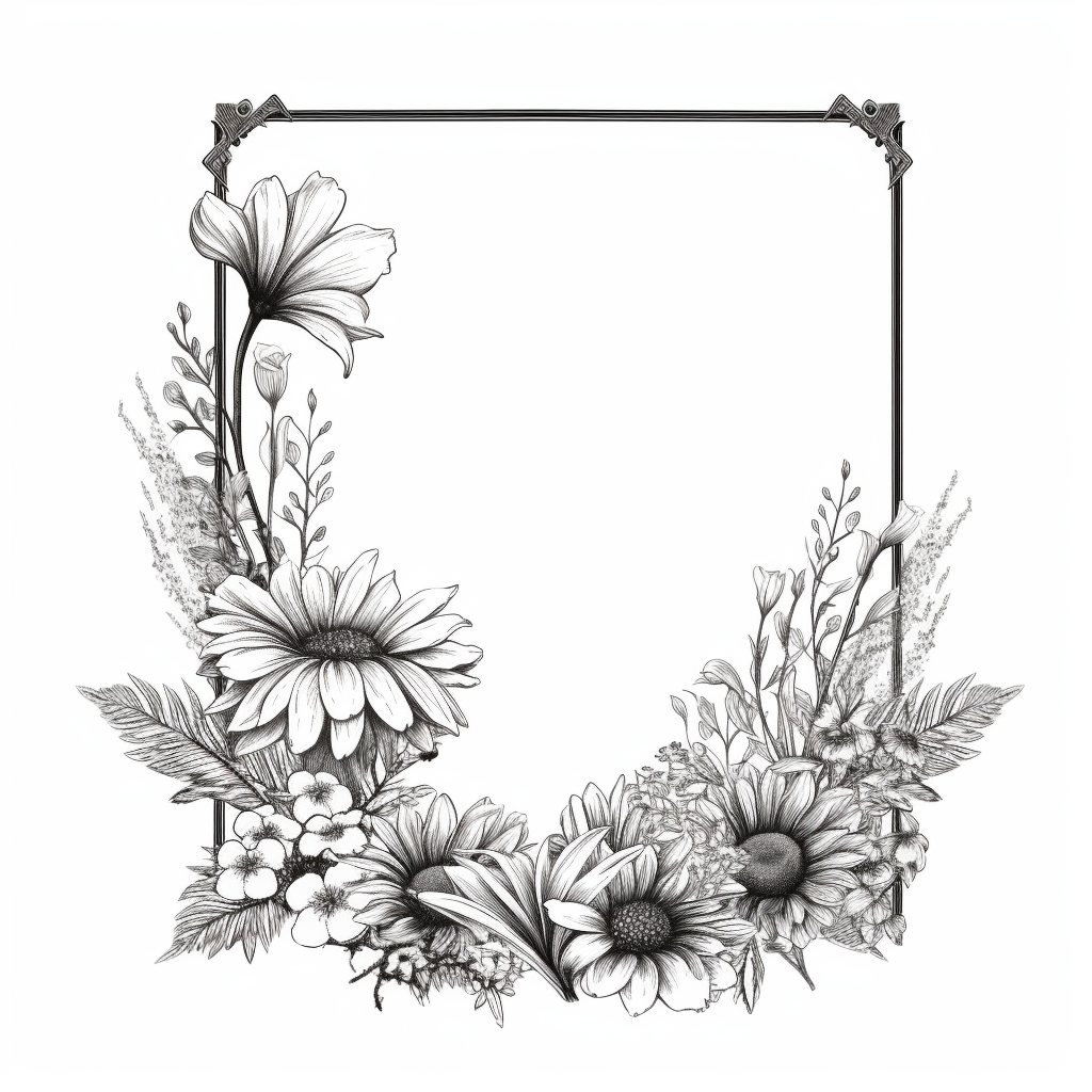 black cliparts frames