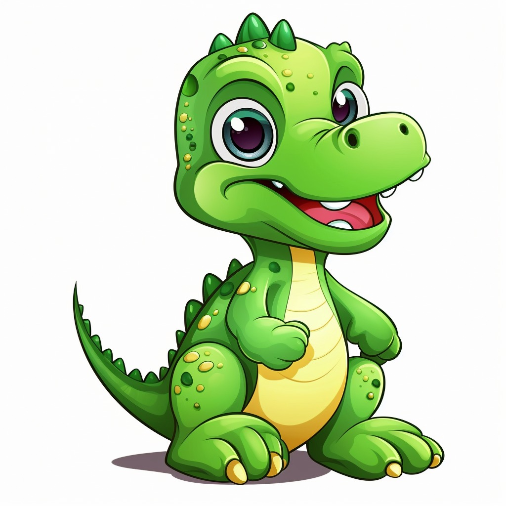 cartoon dinosaur clipart