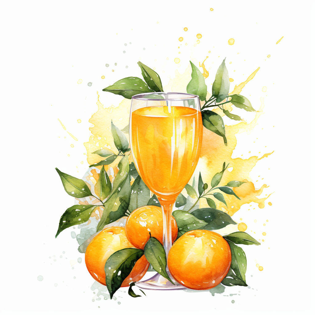 orange juice cliparts