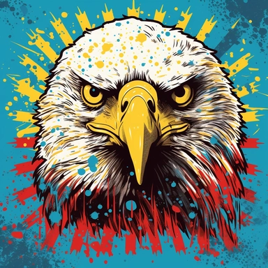 american eagle clipart american eagle clip art free usa emblem, in the style of butcher billy, poured, roger deakins, david yarrow, mixed patterns, positive/negative space, patriotic