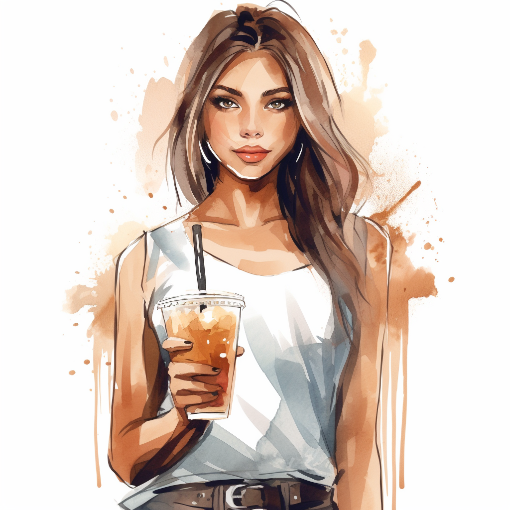 iced coffee cliparts