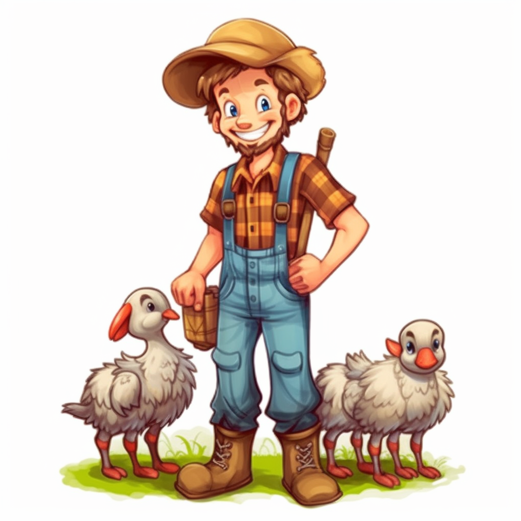 cartoon farmer cliparts