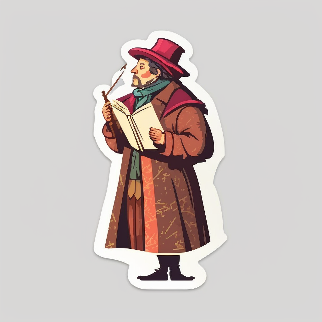 caroling cliparts