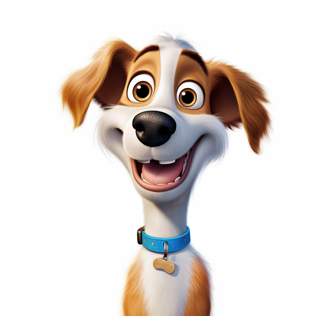 funny dog clipart