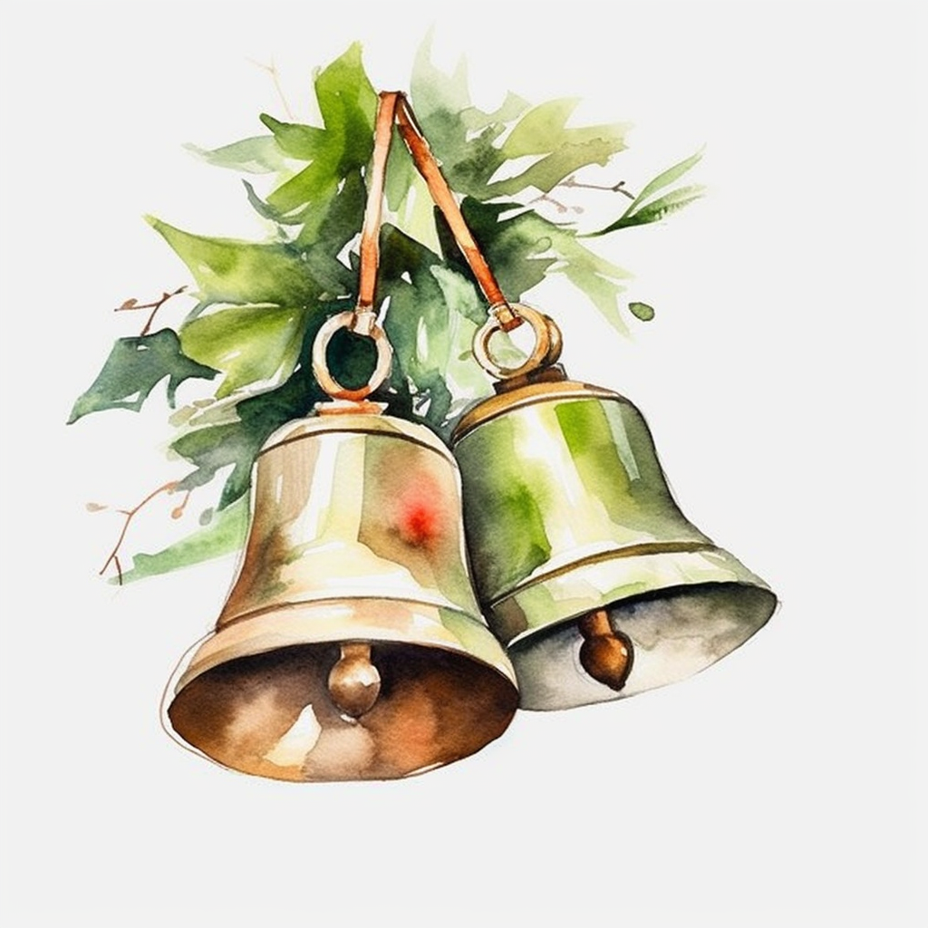christmas leaves cliparts