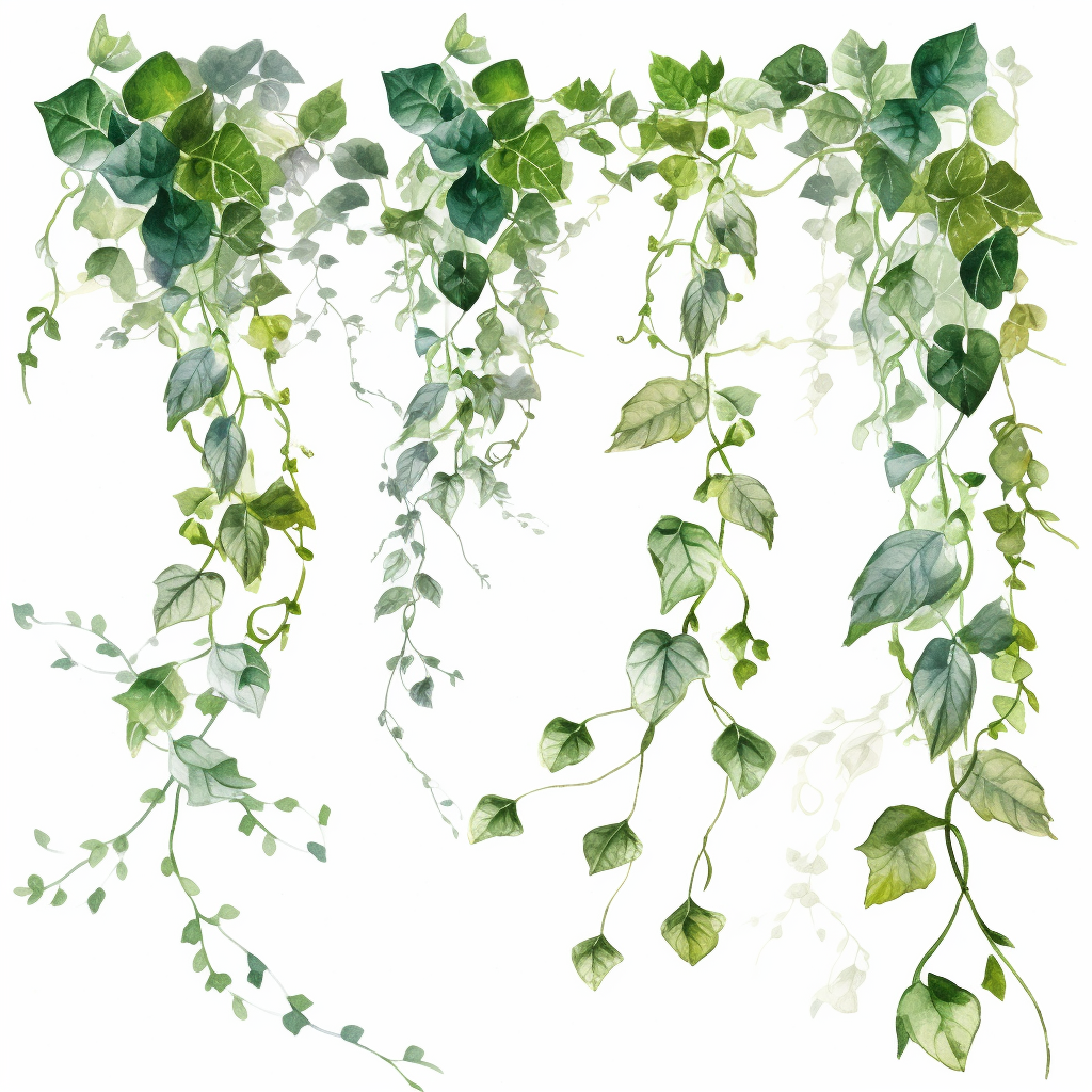 green vine cliparts