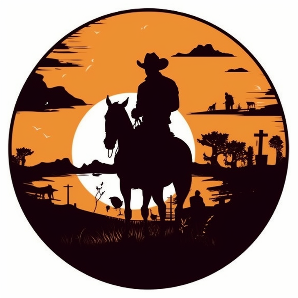 country western cliparts