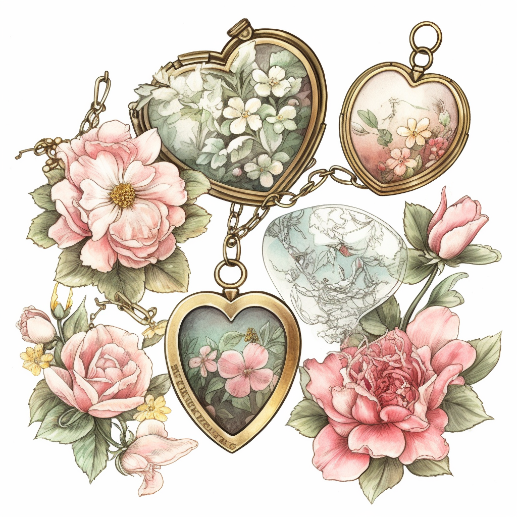 locket cliparts