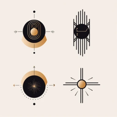4 svg clipart symbol icons modern minimal geometric metaphysical boho edgy cosmos delicate minimalism existential aesthetic