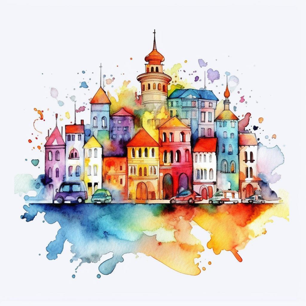 city clip art
