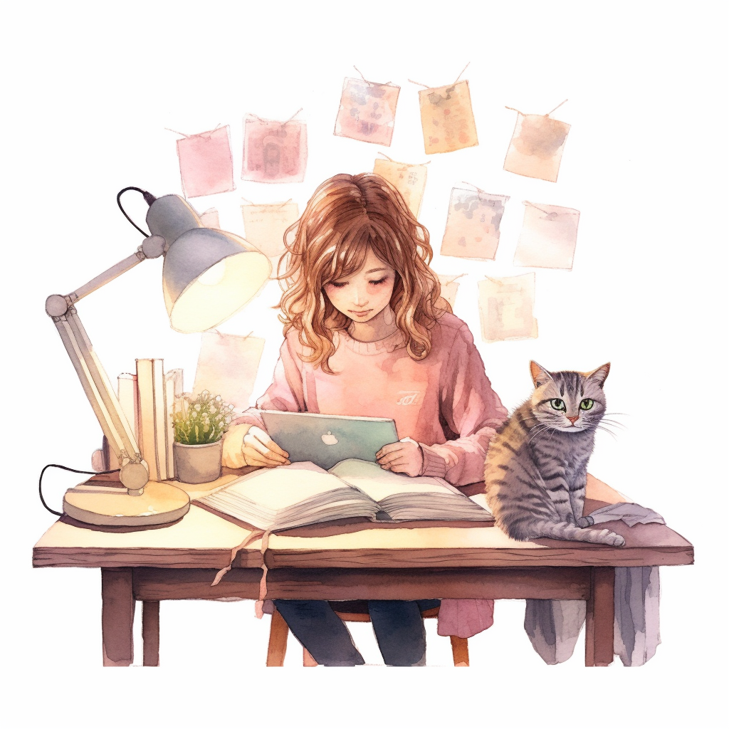 girl work cliparts
