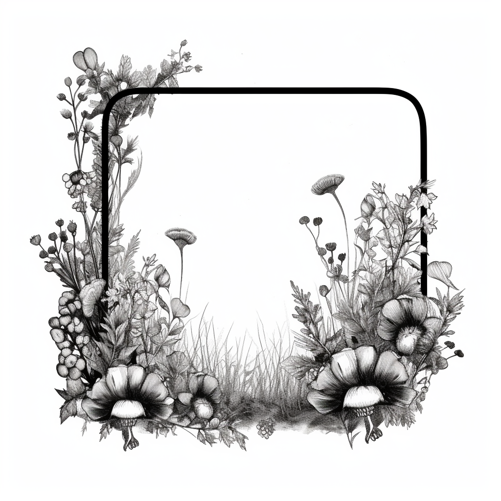 black cliparts frames