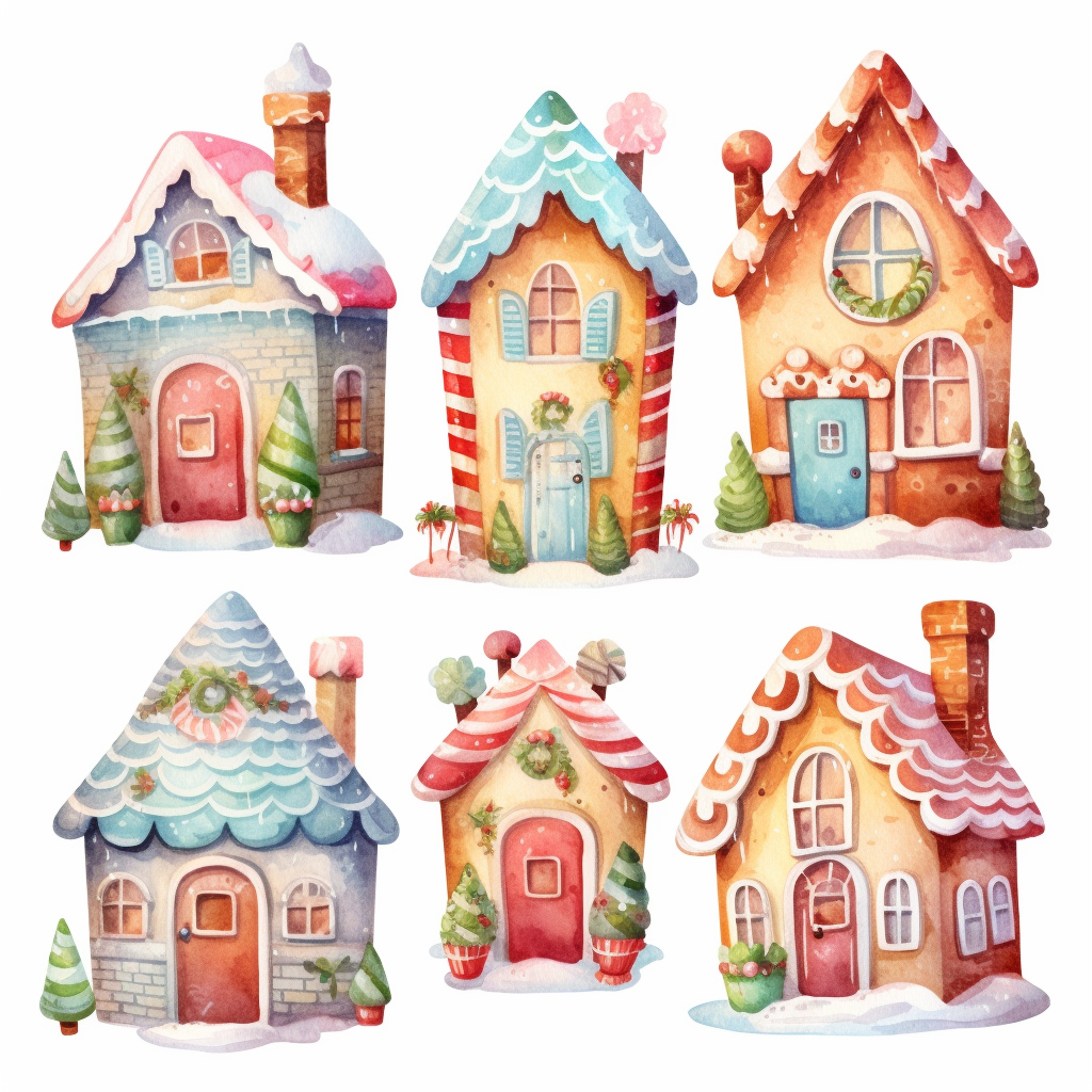 cute gingerbread cliparts