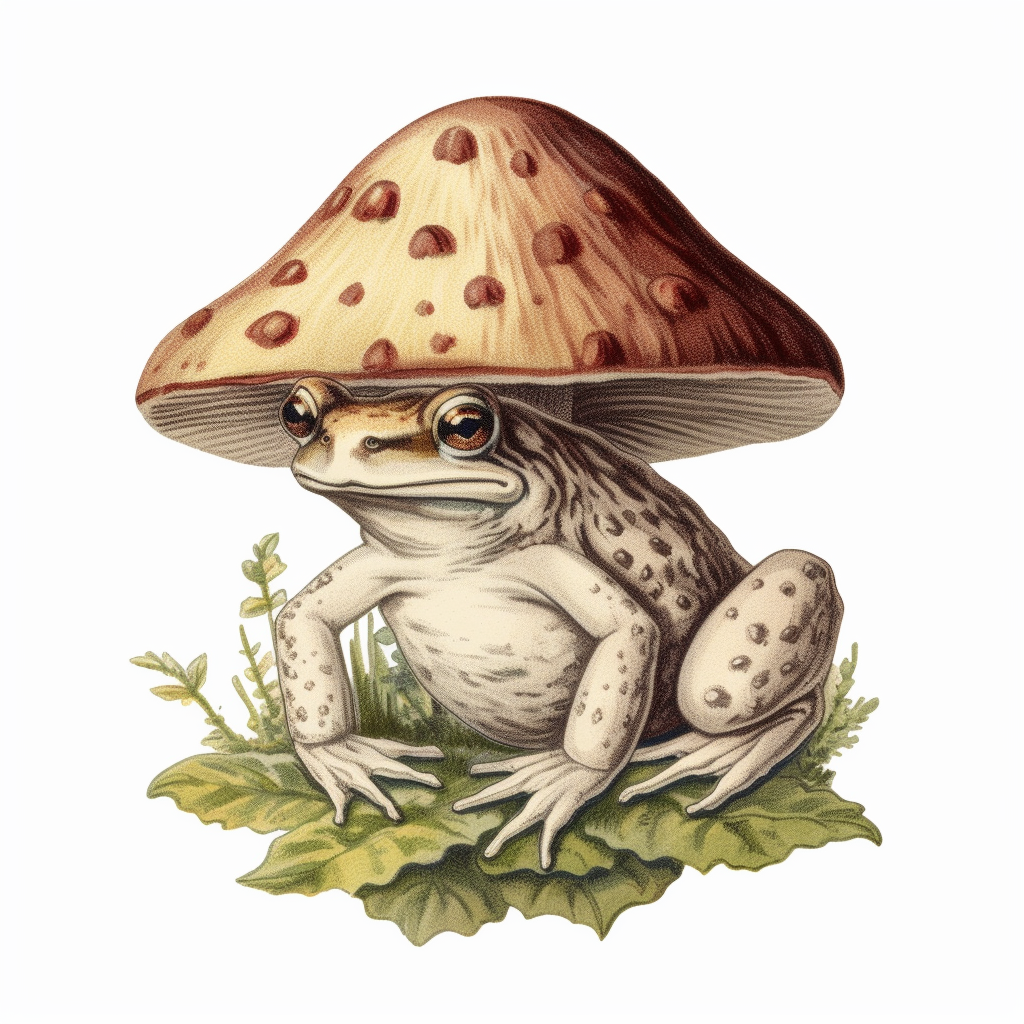 frog and toad clipart