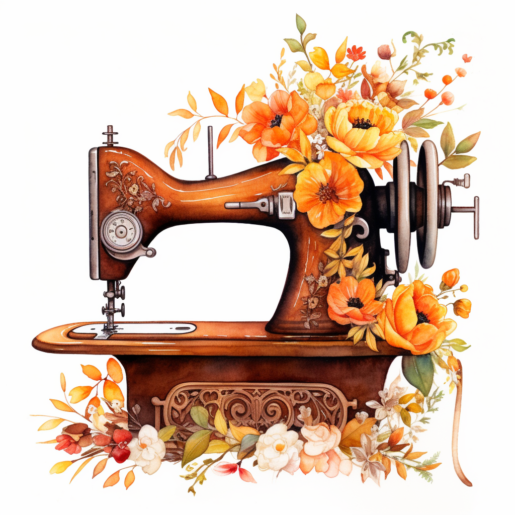 orange flowers cliparts
