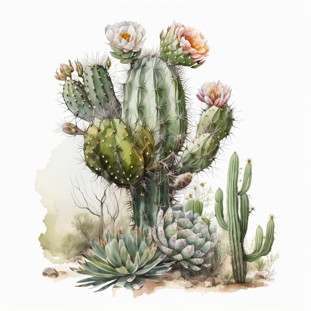 cacti cliparts