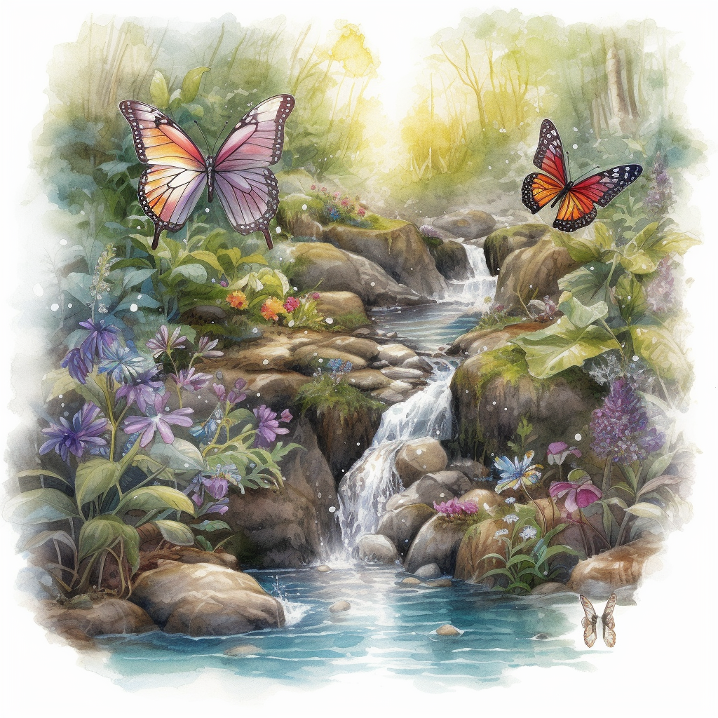 creek cliparts