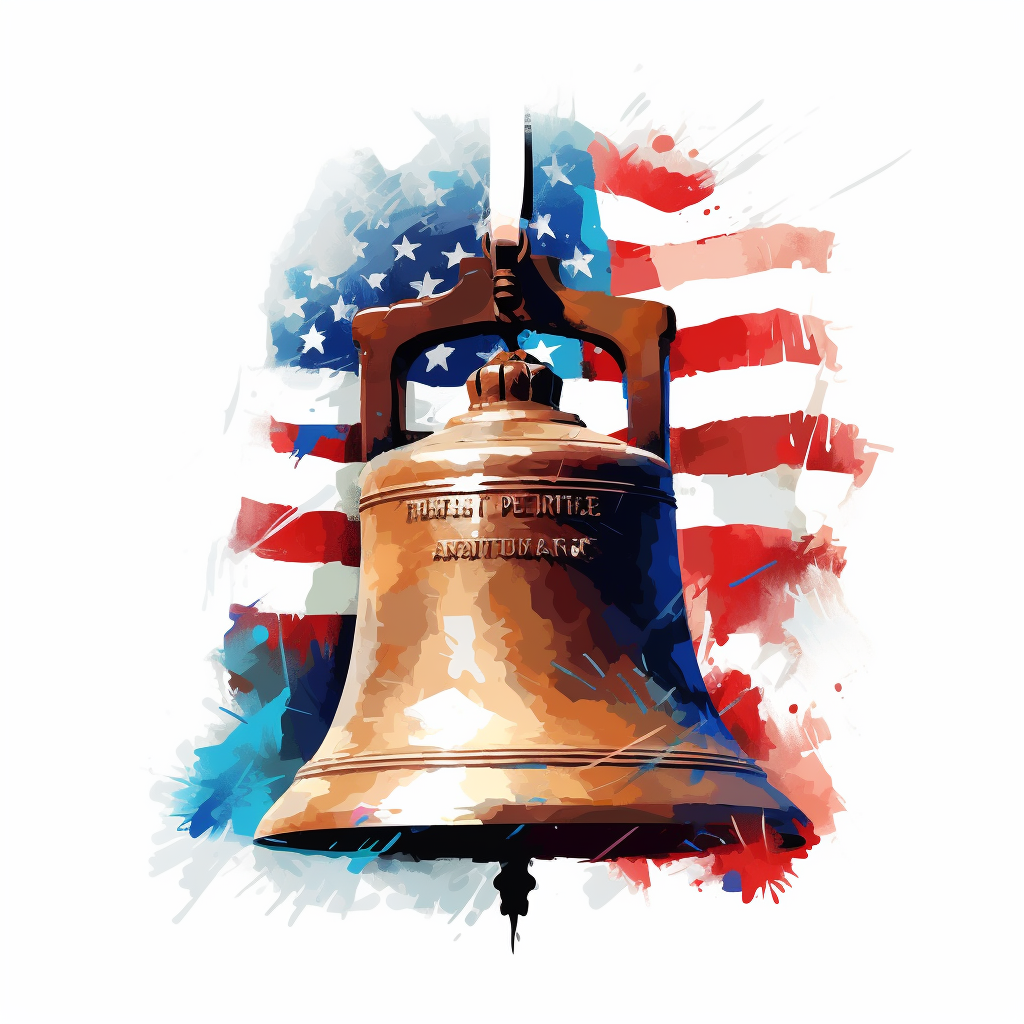 liberty bell clipart