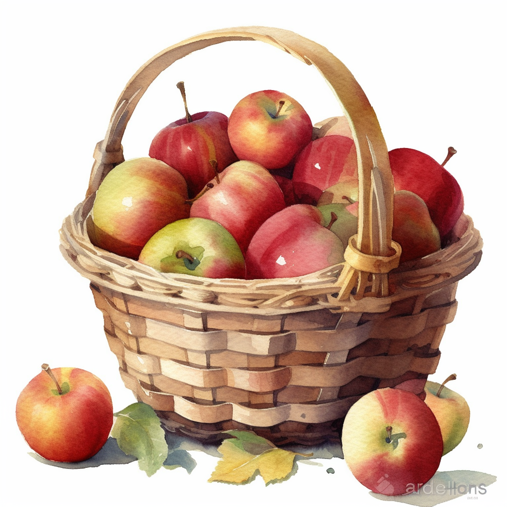 apple picking cliparts