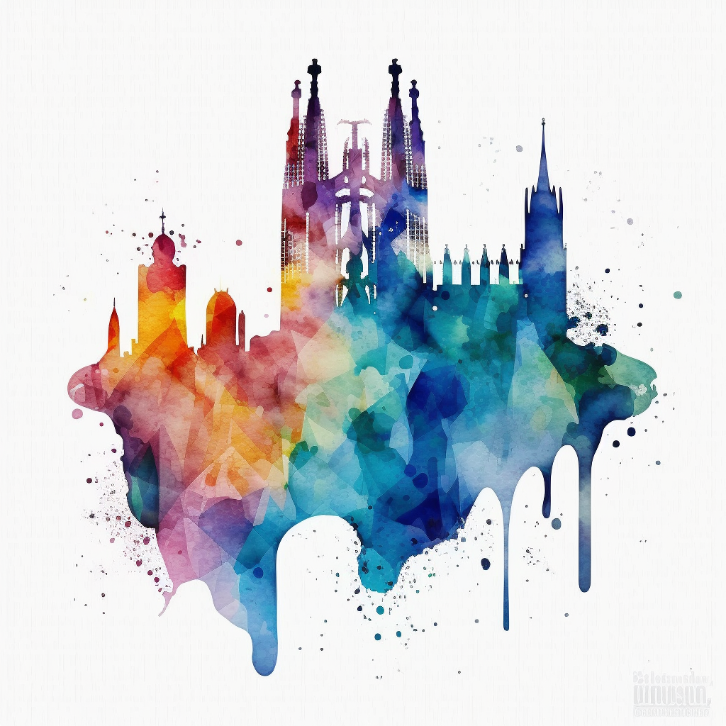 barcelona cliparts
