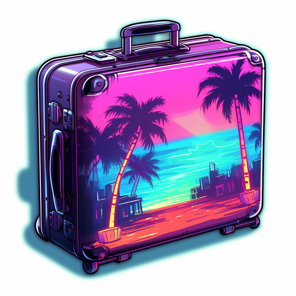 cute suitcase cliparts