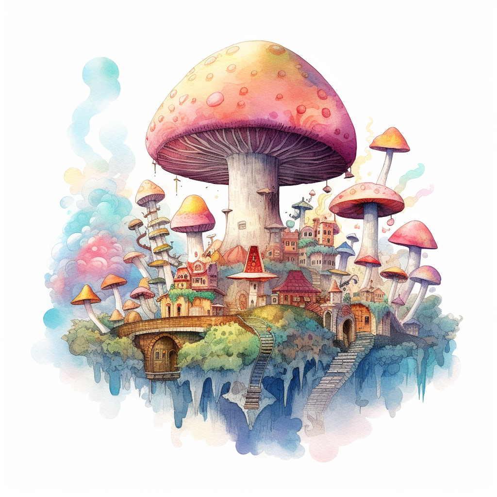 mushroom cloud cliparts