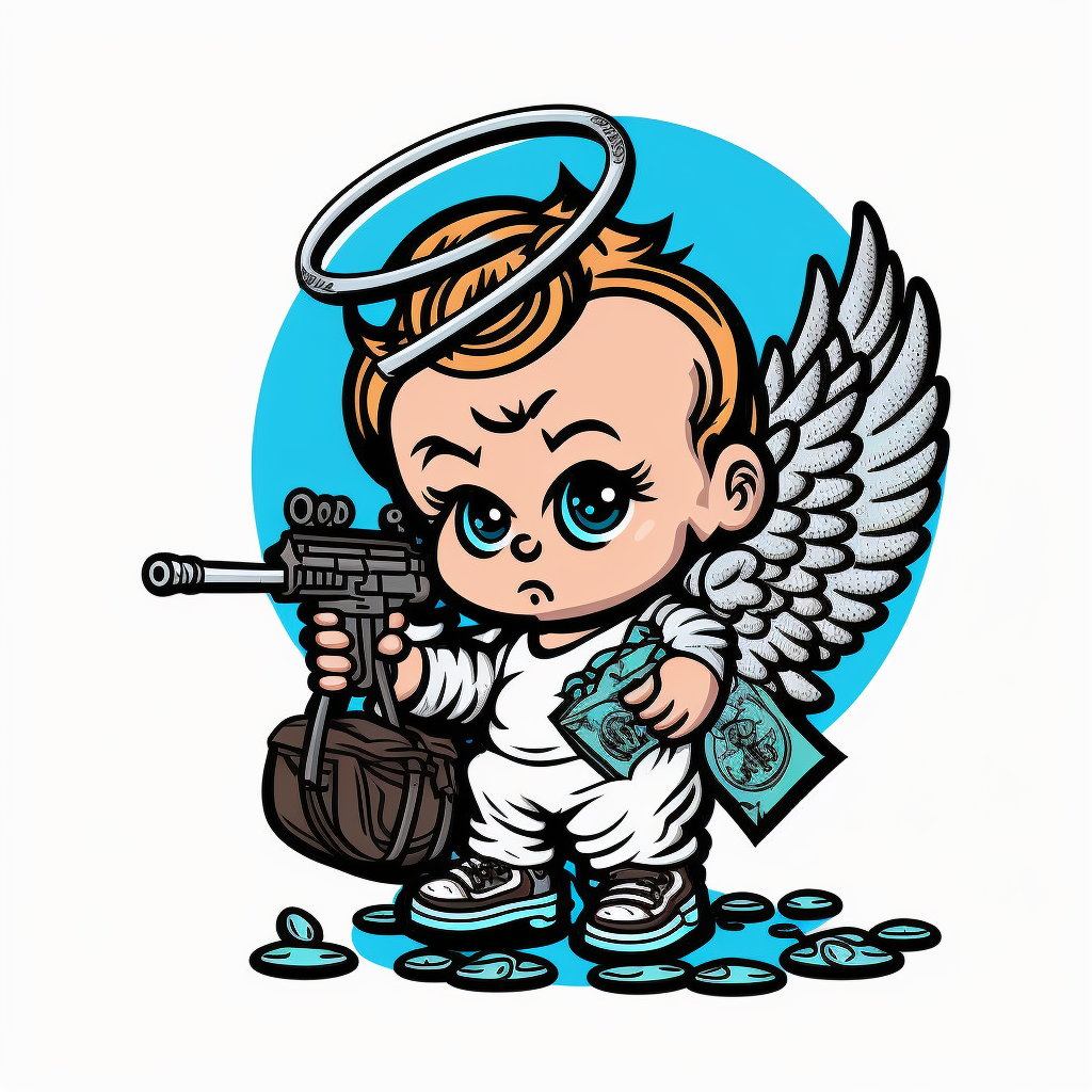 animated cliparts gun