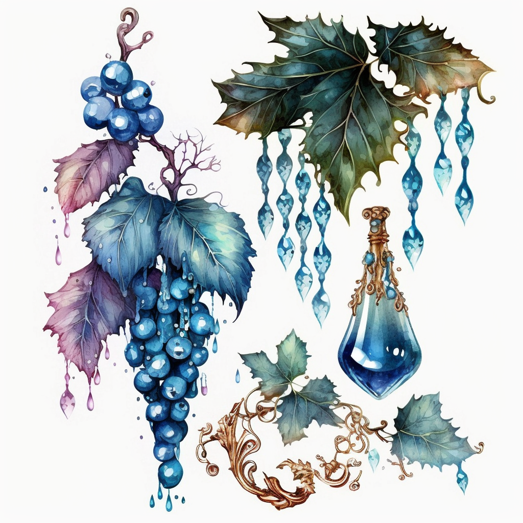 blue icicle cliparts