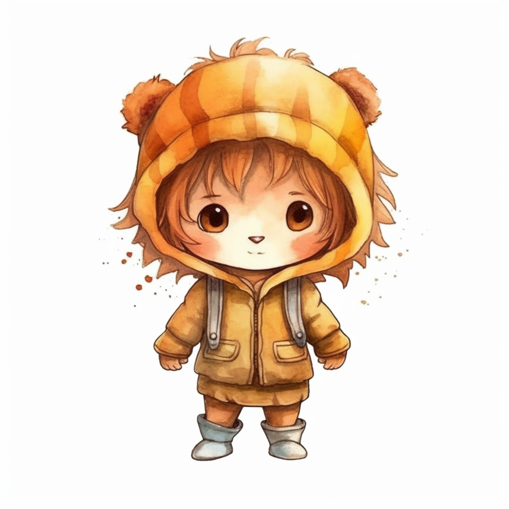 lion face clipart