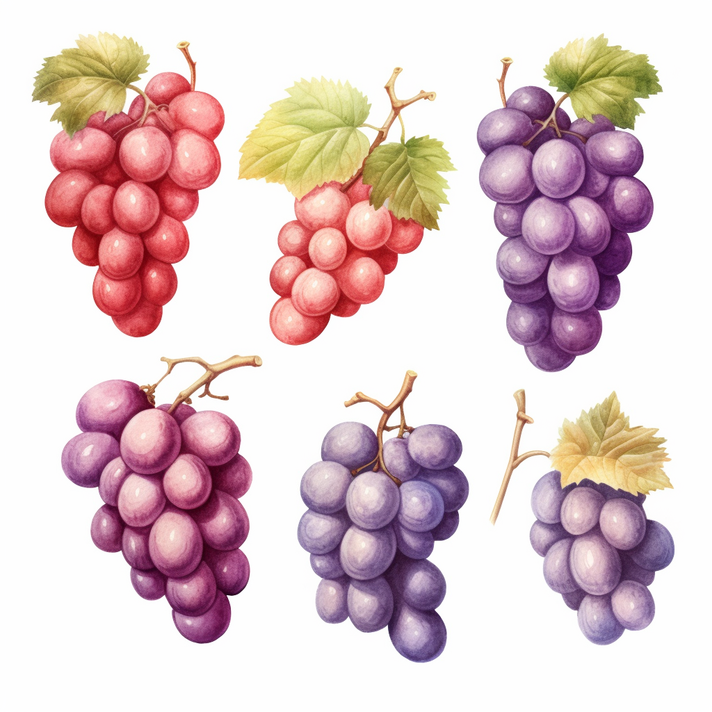 grapes clipart