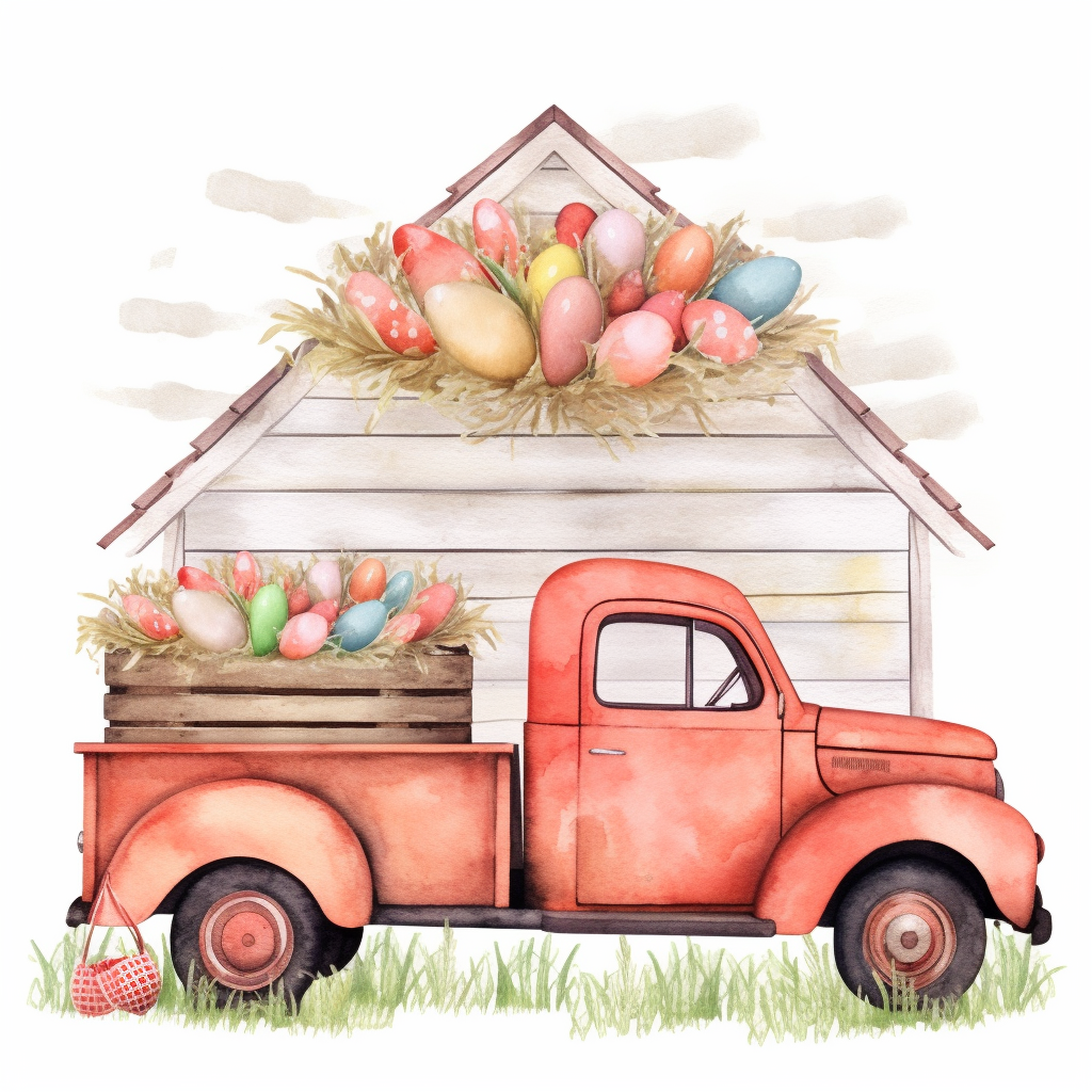 easter basket clipart