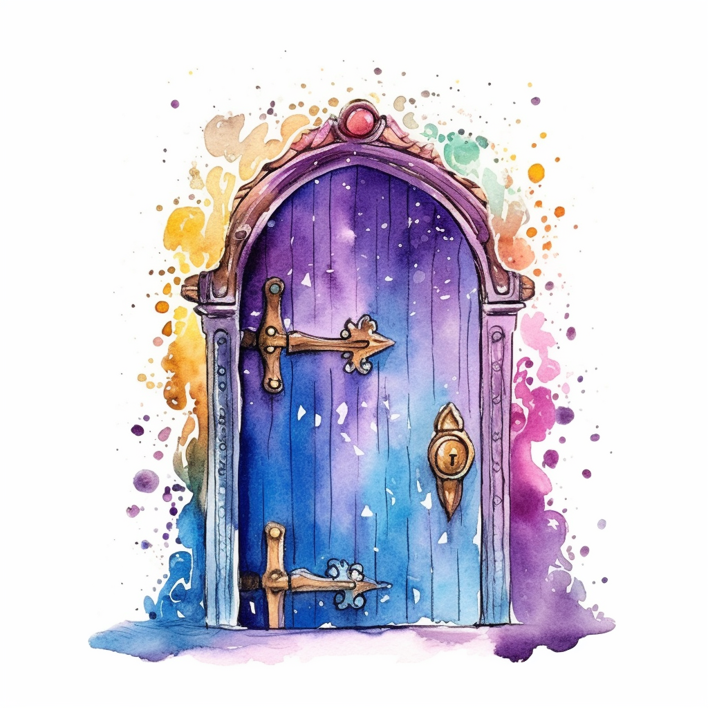 gold door cliparts