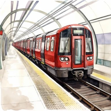 london subway UK, watercolour illustration clipart, extremely detailed, 4k, high quality, isolated on white background - Image #2 <@1098423716465102849>