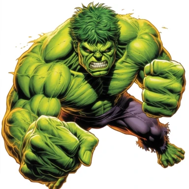 hulk clipart by Jim Fitzpatrick
