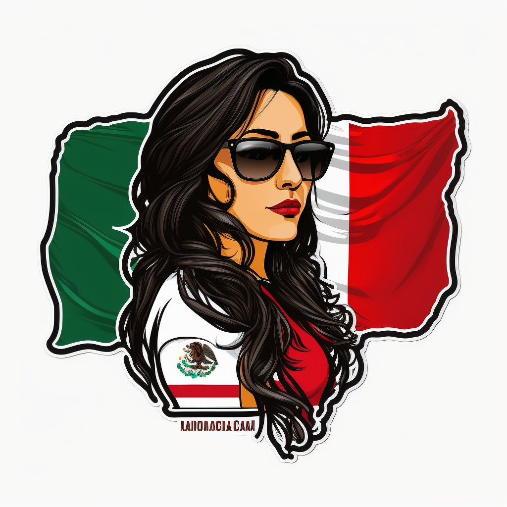mexican flag clipart
