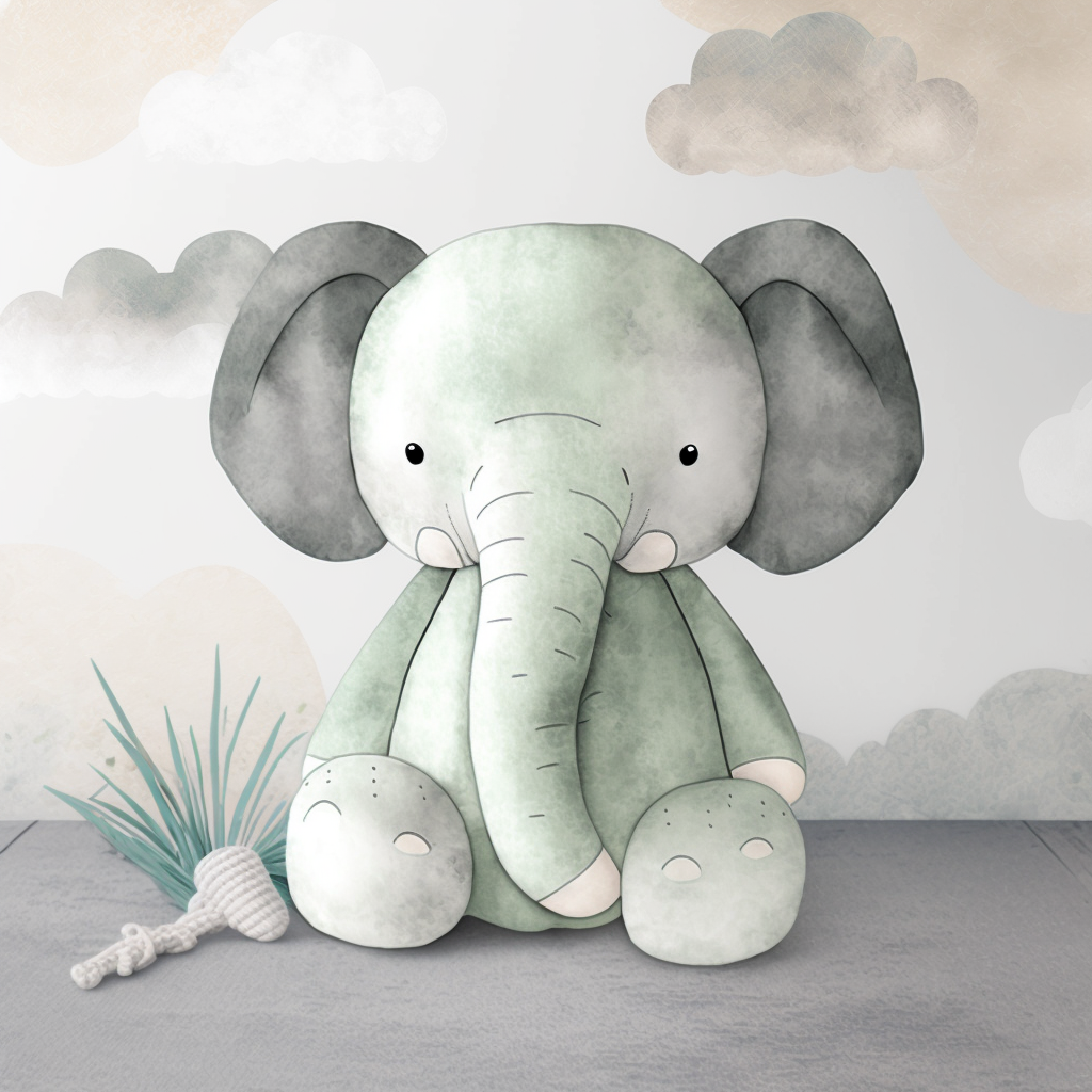 green elephant cliparts