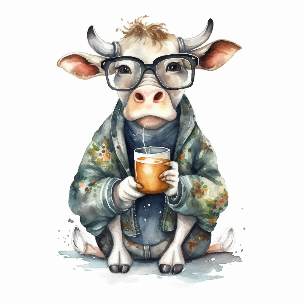 cartoon cow cliparts