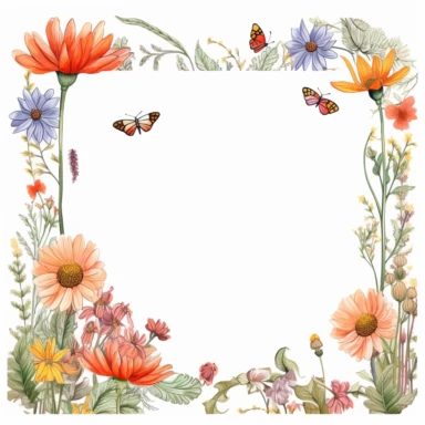 free printable frame clipart png on line printable frame clipart free, in the style of stephanie pui-mun law, made of insects, sopheap pich, jean jullien, pastel, flower power, khmer art