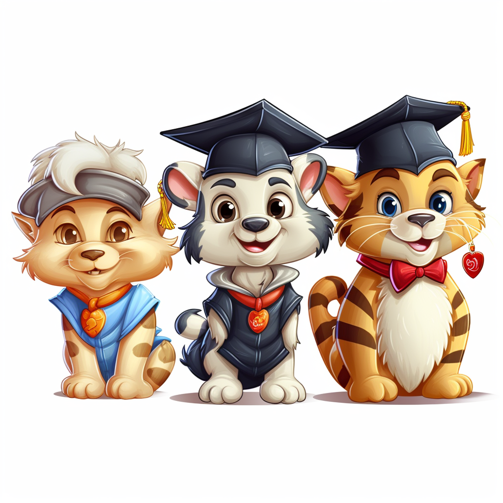 mascot cliparts