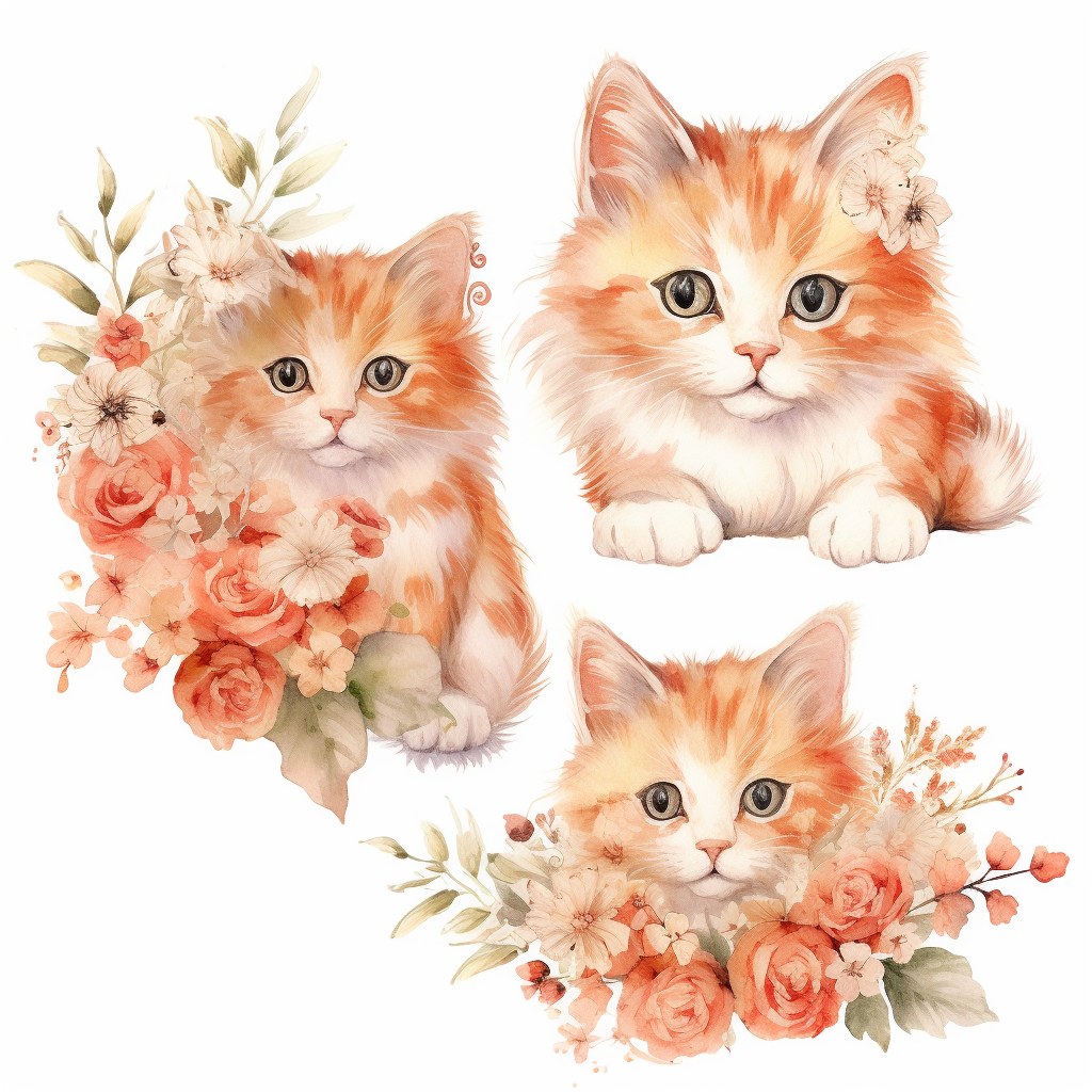 animated cat clipart